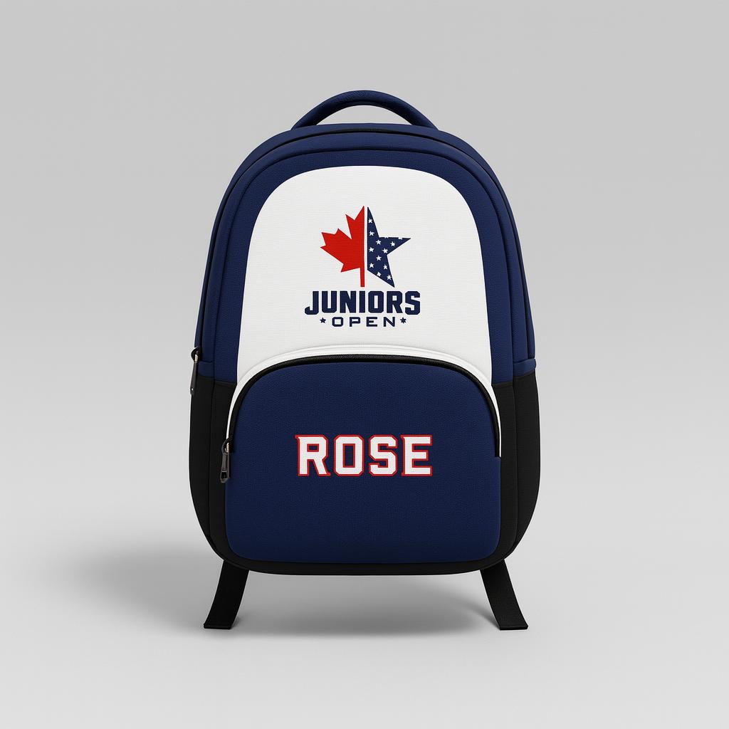 Custom sublimated school backpack uniforms and jerseys — Bags by Powertek Athletic