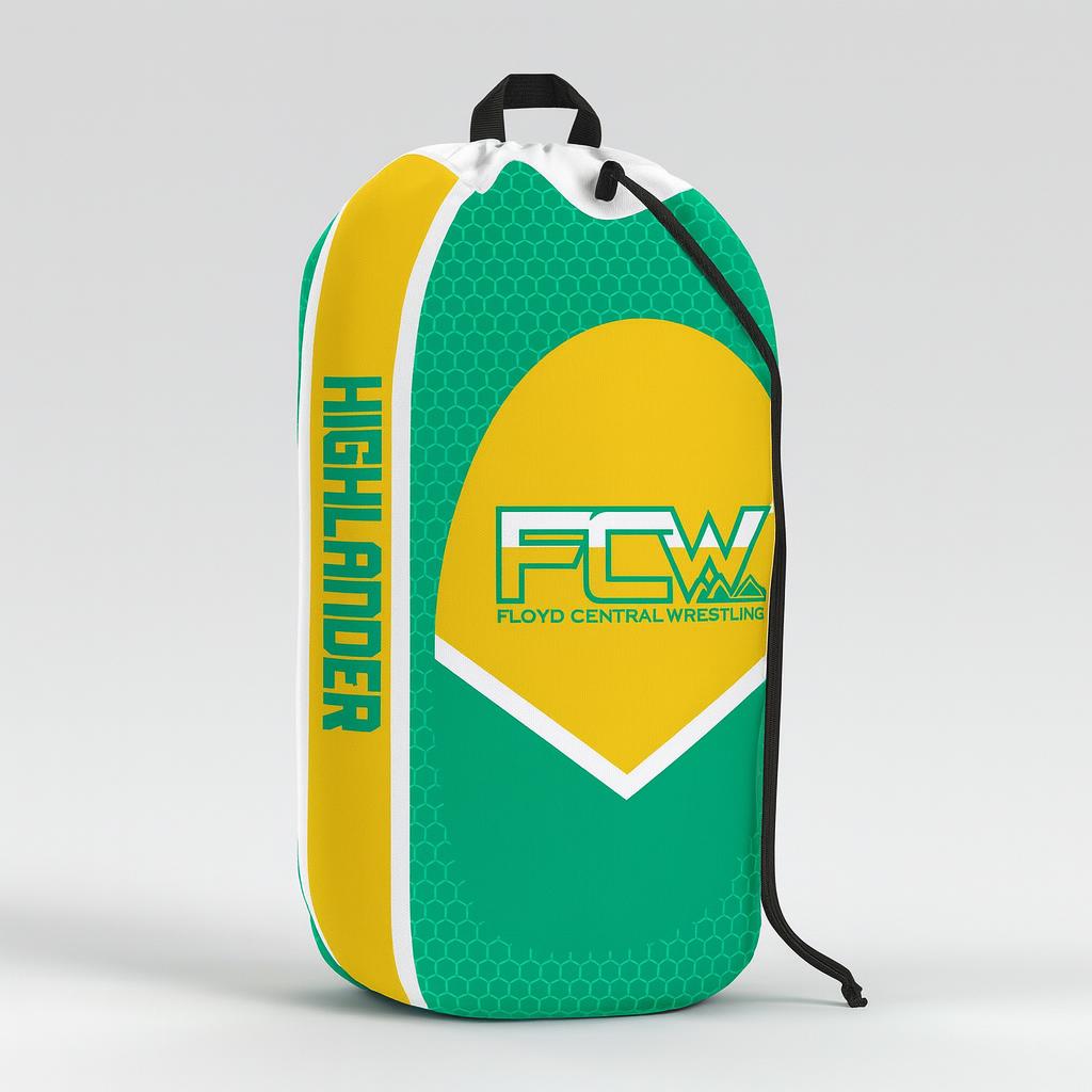 Custom sublimated wrestling uniforms and jerseys — Bags by Powertek Athletic