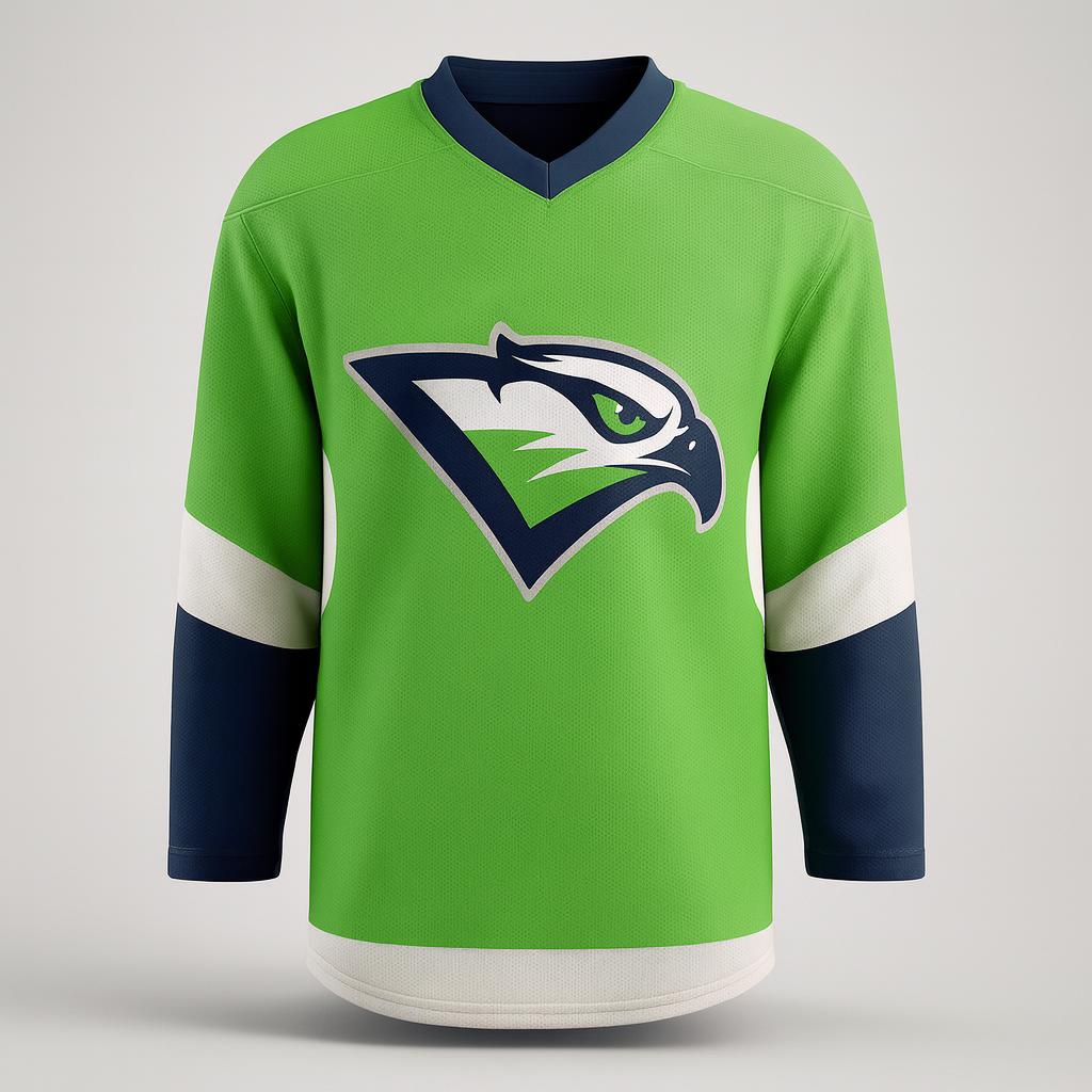 12020 New England Box Lacrosse Bayhawks — custom sublimated men’s & boys lacrosse box jerseys uniform design by Powertek Athletic