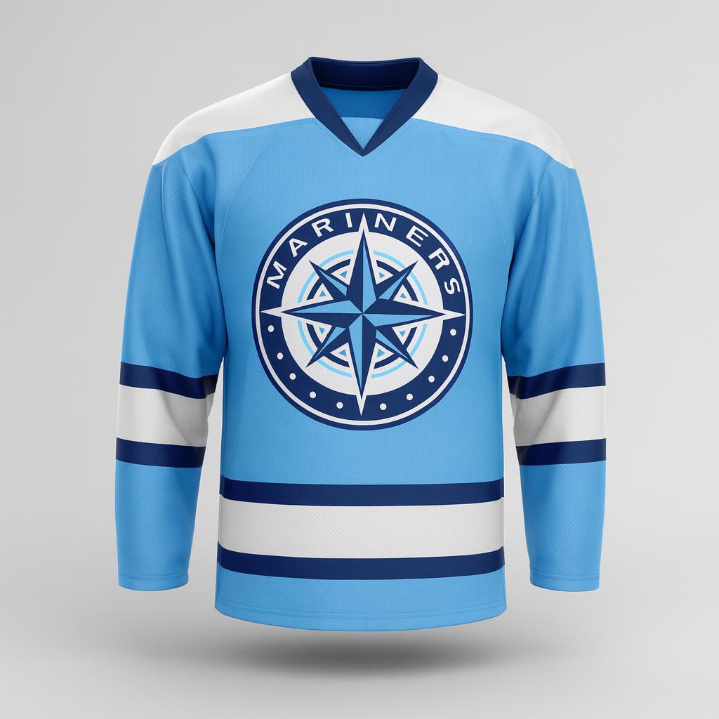 12020 New England Box Lacrosse Mariners — custom sublimated men’s & boys lacrosse box jerseys uniform design by Powertek Athletic