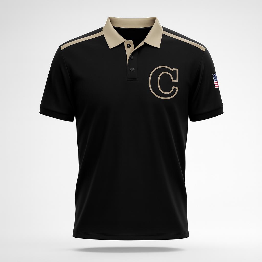 20085 Calhoun HS — custom sublimated men’s & boys lacrosse polos uniform design by Powertek Athletic