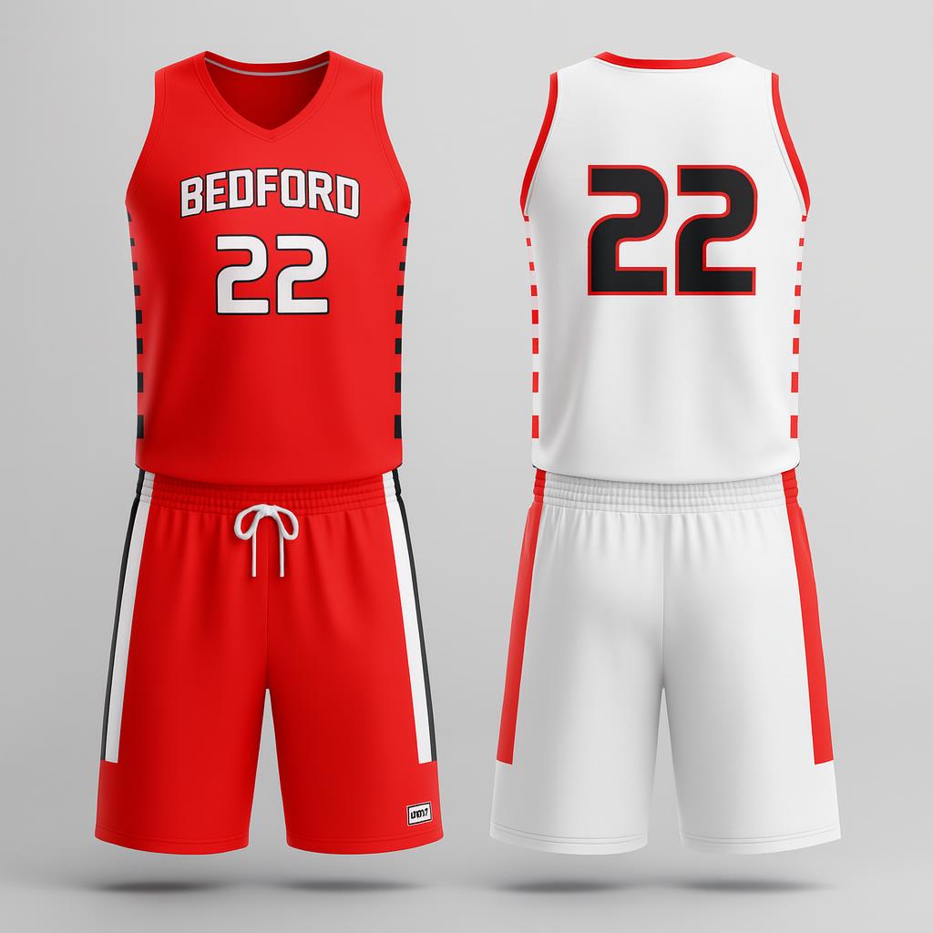 Custom sublimated basketball uniform designs — Men’s Designs