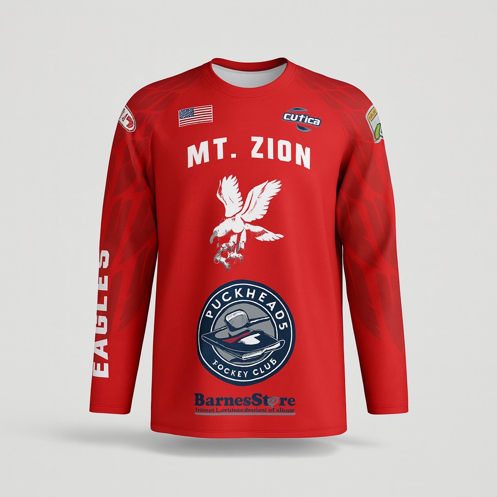 16190 Mt Zion HS Fishing — custom sublimated men’s & boys outdoor fishing uniform design by Powertek Athletic