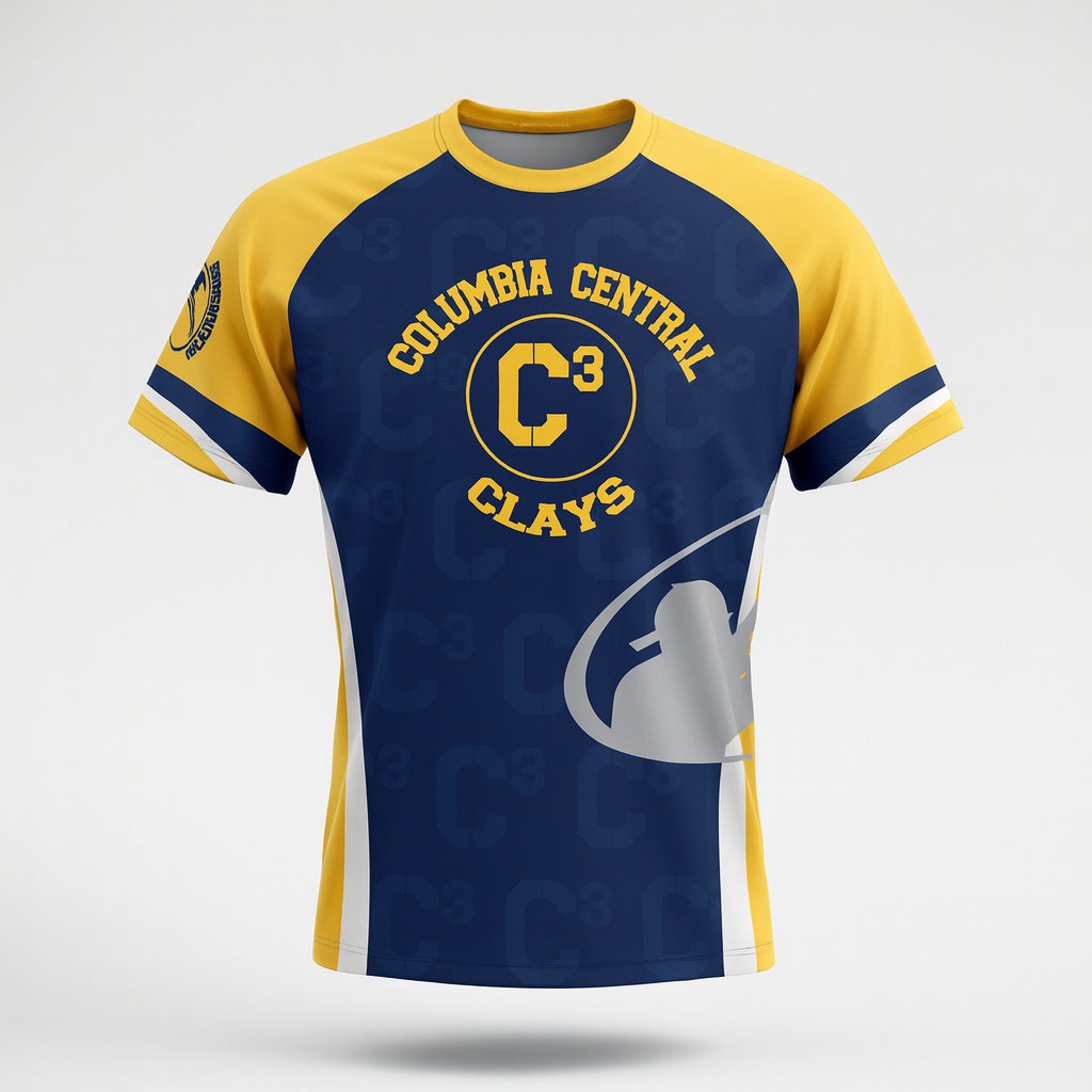 19898 Columbia Central High School Trap Shooting — custom sublimated men’s & boys outdoor trap uniform design by Powertek Athletic