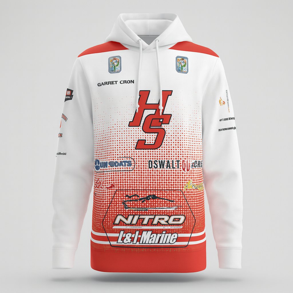 20501 Holy Spirit Fishing 2022 — custom sublimated men’s & boys outdoor fishing uniform design by Powertek Athletic