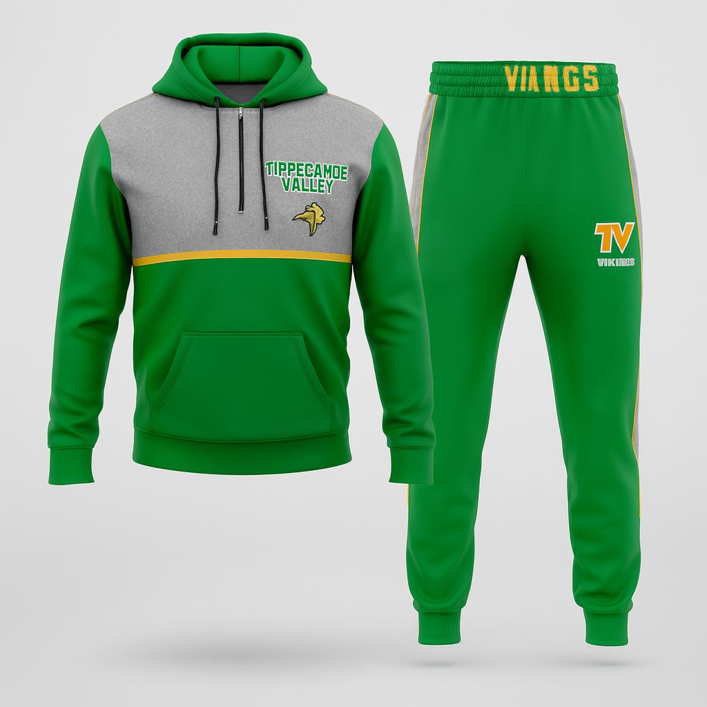 15925 Tippecanoe Valley Warm Ups — custom sublimated men’s & boys wrestling warm ups uniform design by Powertek Athletic