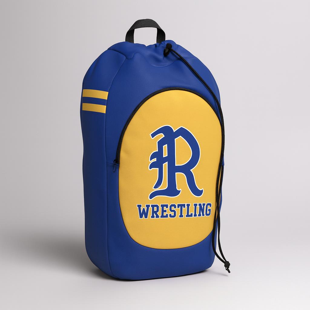 18937 Rochester HS Wrestling Page 2 — custom sublimated men’s & boys wrestling bags uniform design by Powertek Athletic