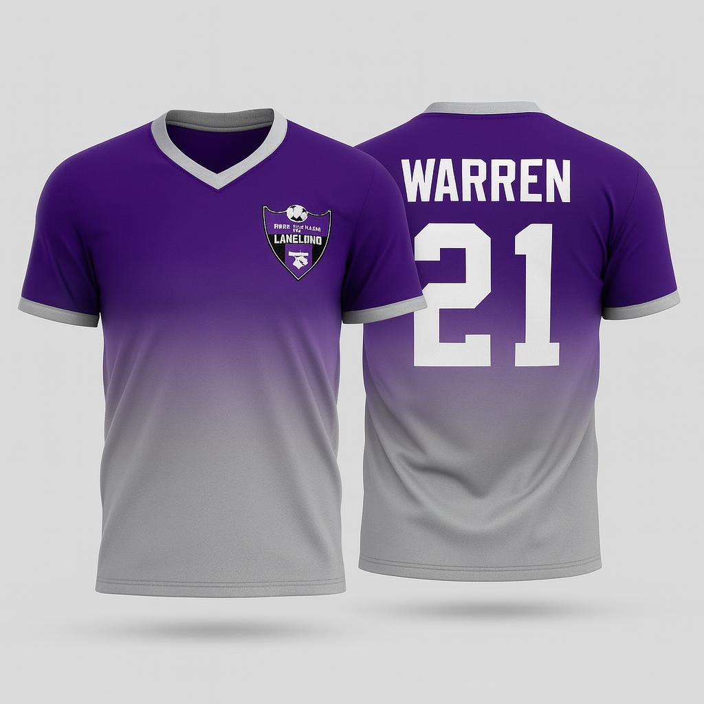 16669 North Lakeland Fade Jersey — custom sublimated women’s & girls soccer jerseys uniform design by Powertek Athletic