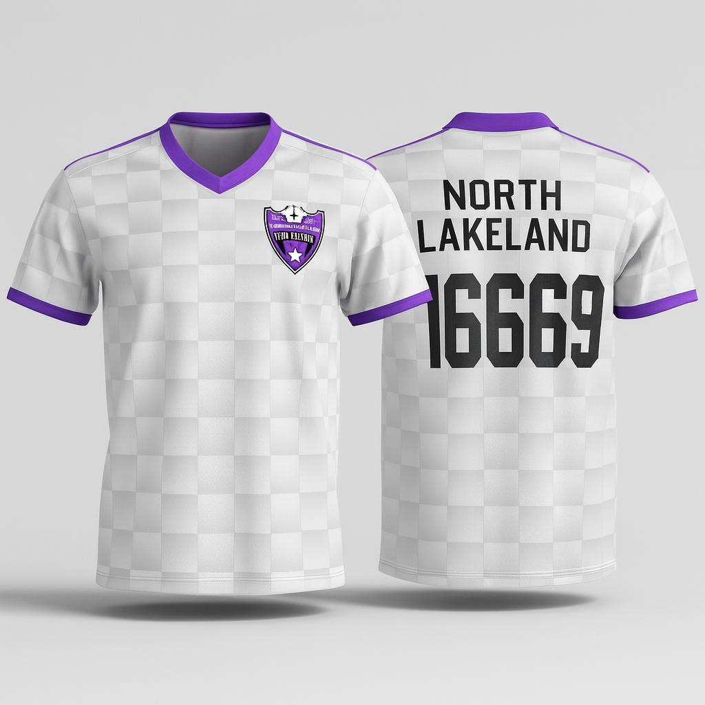 16669 North Lakeland Jersey — custom sublimated women’s & girls soccer jerseys uniform design by Powertek Athletic