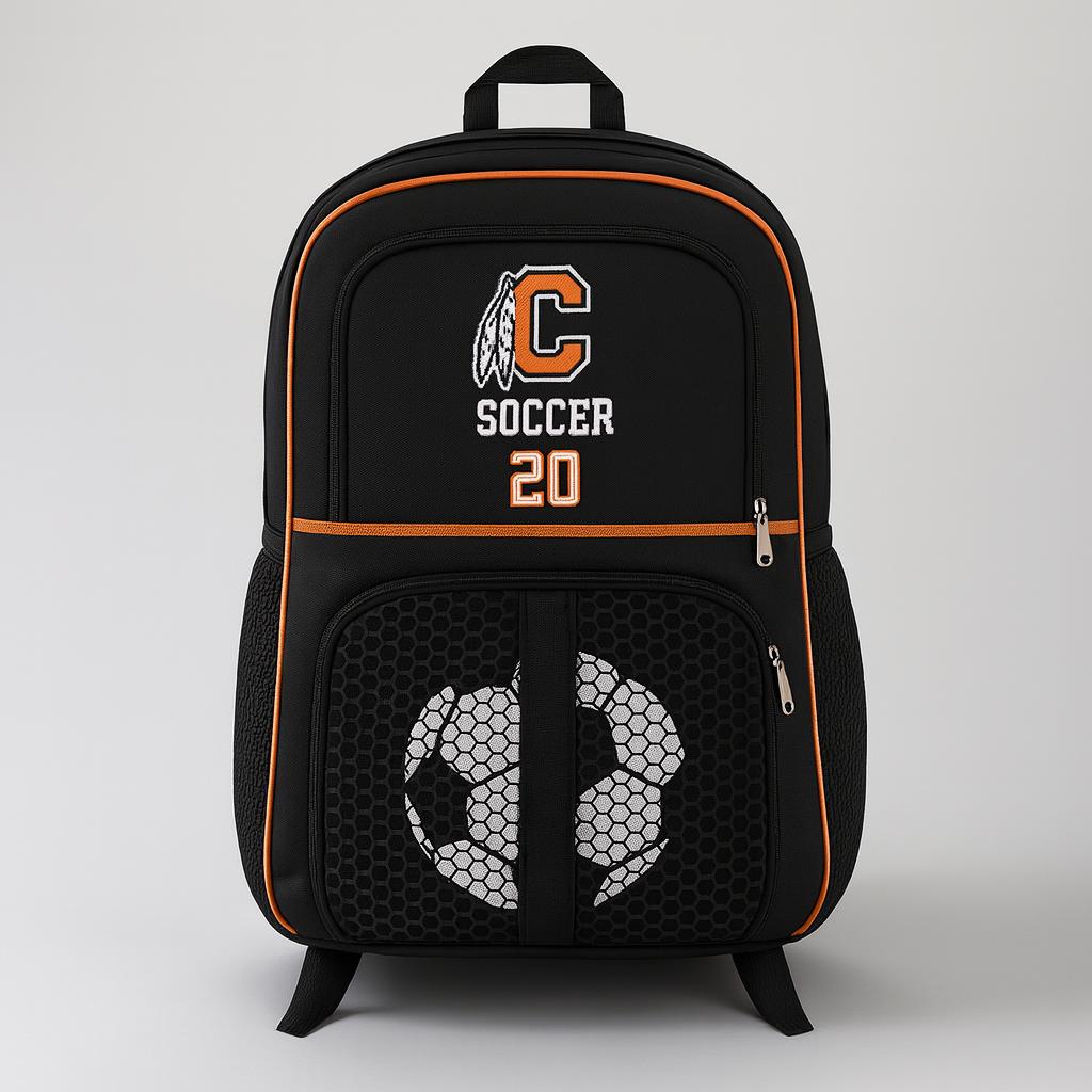 18294 Cambridge Bags — custom sublimated women’s & girls soccer bags uniform design by Powertek Athletic
