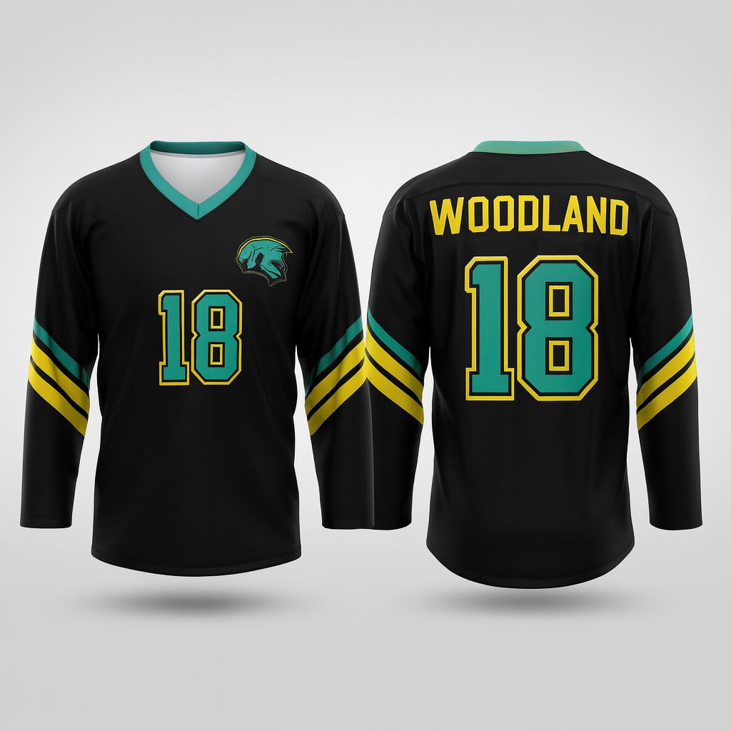 19975 Woodland LS Jersey — custom sublimated women’s & girls soccer jerseys uniform design by Powertek Athletic