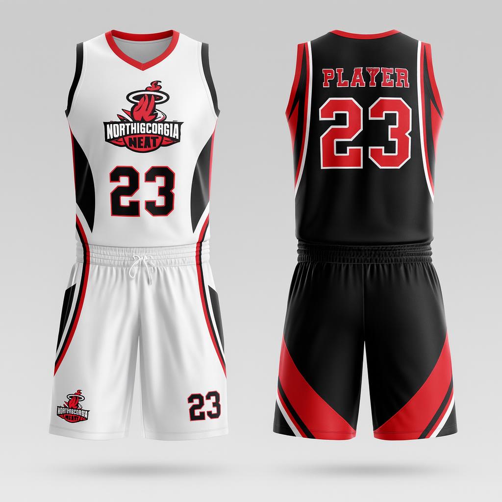 Custom sublimated basketball uniforms and jerseys — Women’s Designs by Powertek Athletic