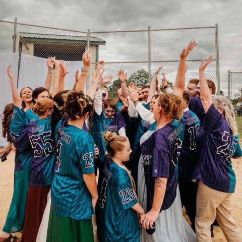 Custom wedding party apparel design