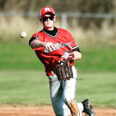 Custom sublimated baseball uniform design